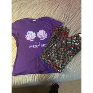 “Mermaid” Costume 2 piece